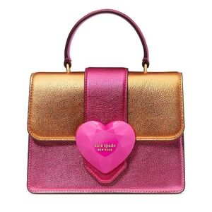 Kate Spade Bijou Metallic Colorblocked Mini Top-handle Bag